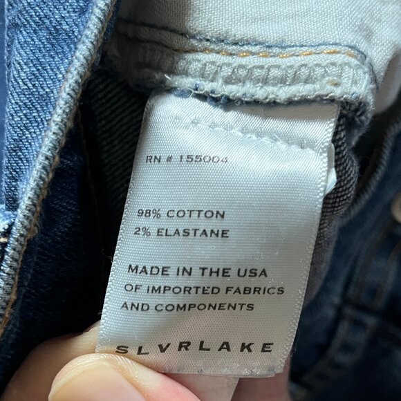 Slvrlake London Crop Jeans - Women's Size 26 - Blue - Picture 9 of 9